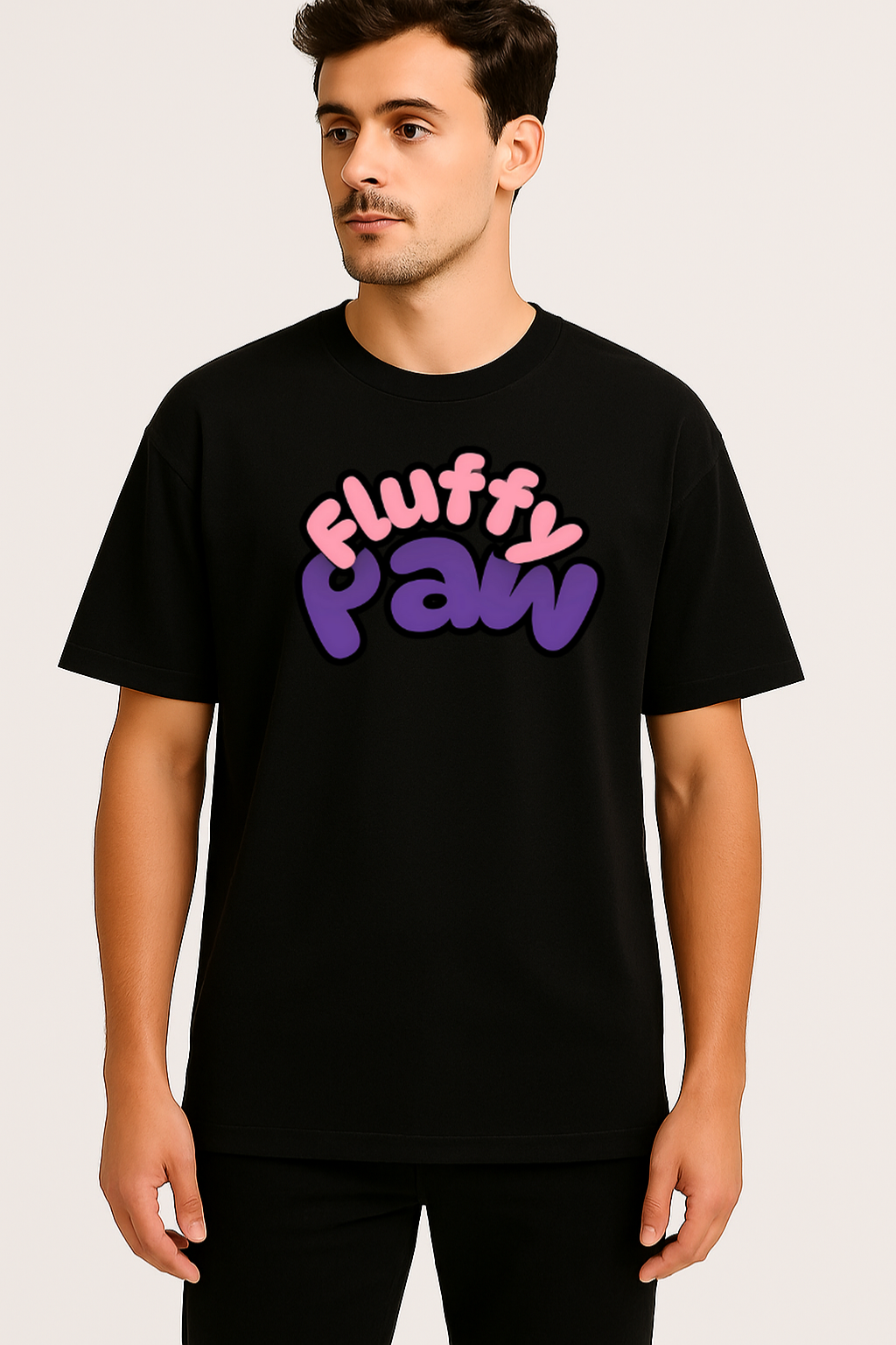 Unisex Pawfectly Fluffy Oversized T-shirt