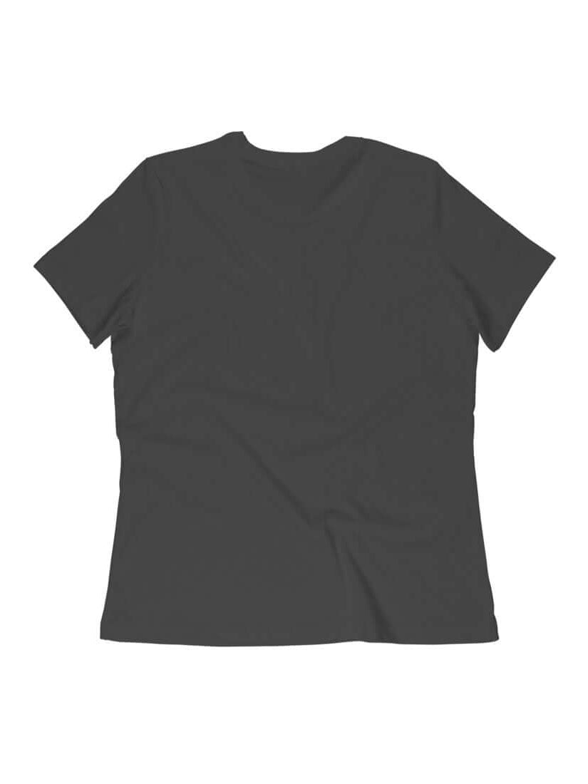 Black FluffyPaw Women's T-Shirt, soft cotton fabric, regular fit, sustainable inks.