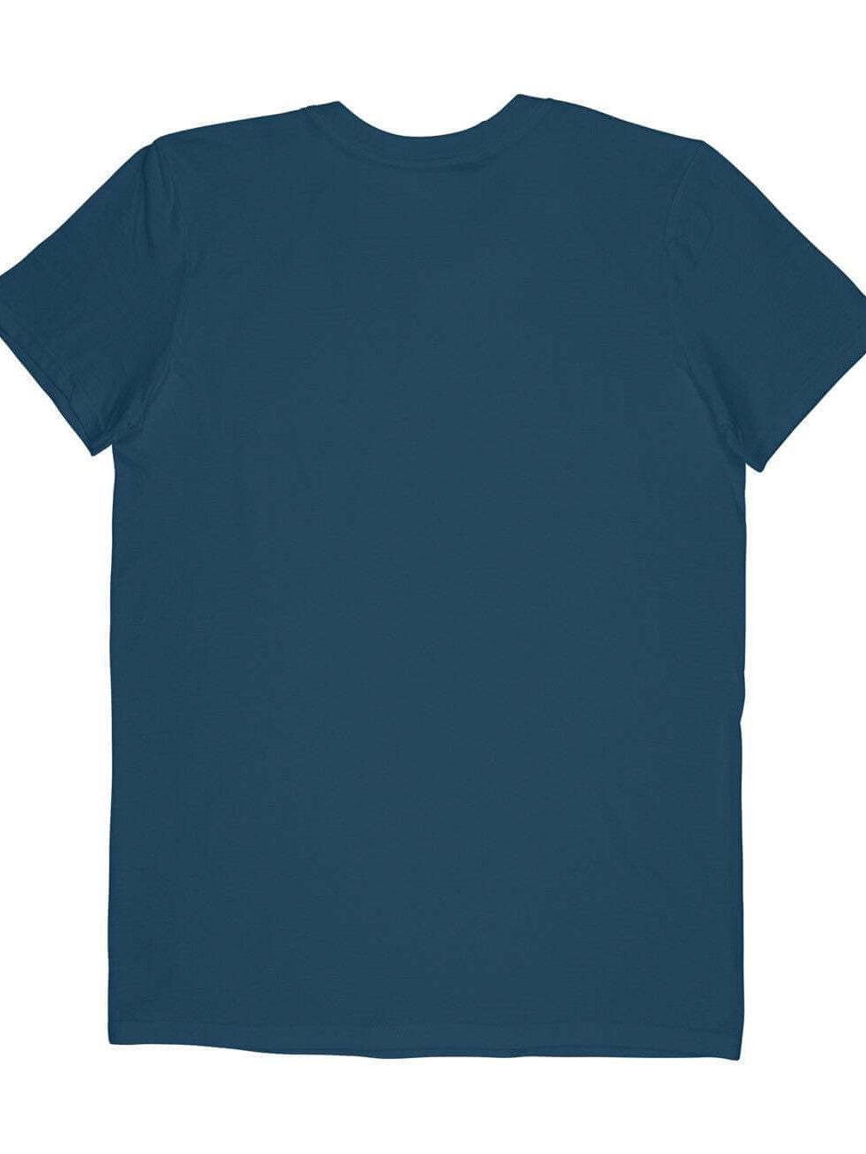 FluffyPaw Logo V-Neck T-shirt in soft fabric, shown in solid color.