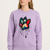 Unisex Multi hue Paw Sweatshirt